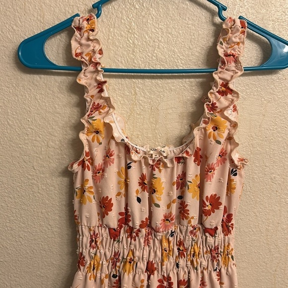 Moa Moa Women Juniors Sleeveless Floral Dress Size Small - Picture 5 of 6